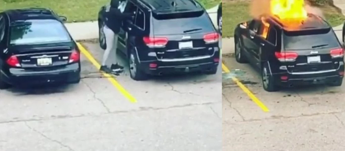 Πήγε να πάρει εκδίκηση και παραλίγο να καεί ζωντανή! (βίντεο)